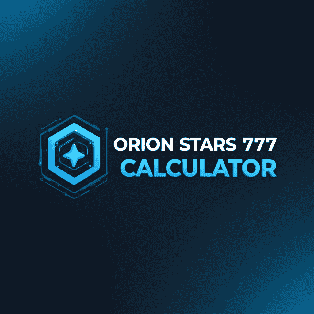Orion Stars 777 Calculator Interface