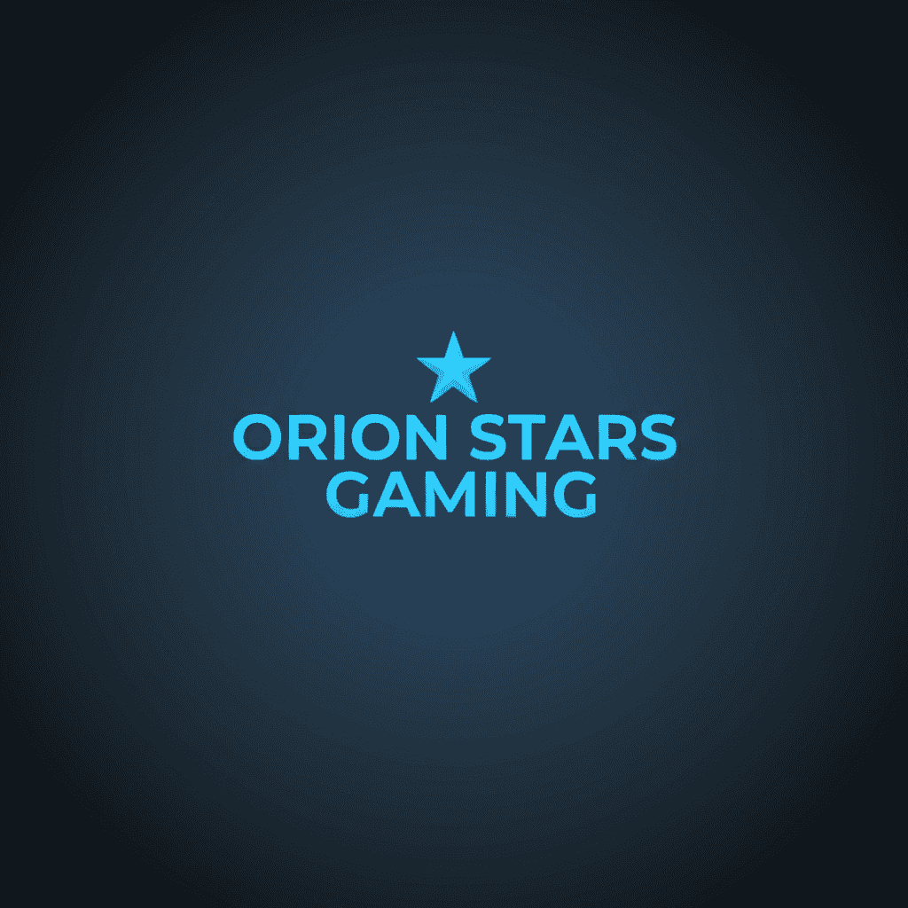 Orion Stars Gaming interface with various games